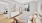 a bedroom with a bed and a mirror